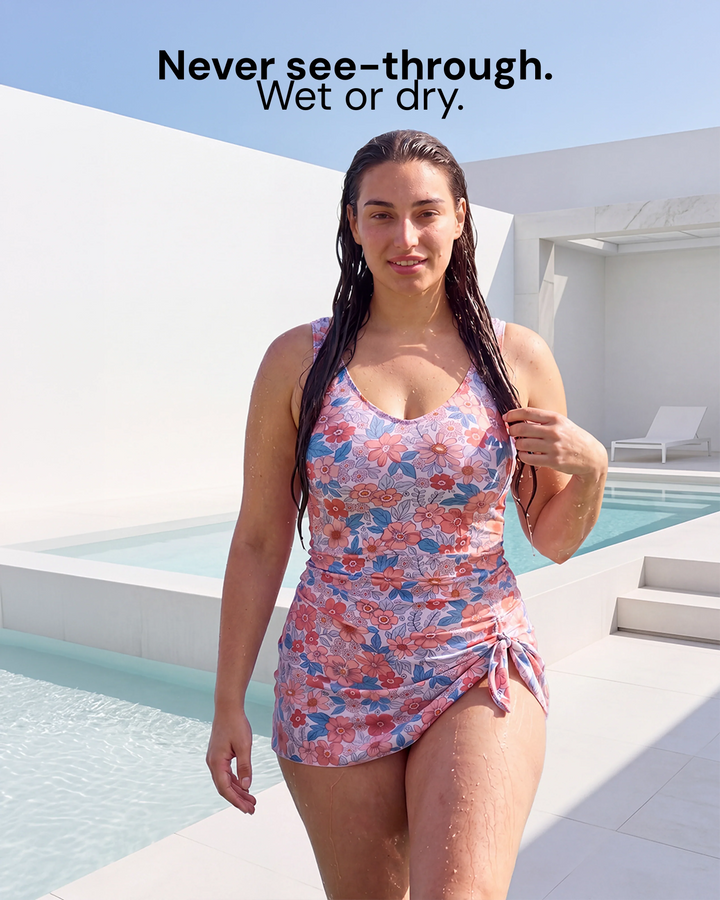 HeyDress 2-in-1 Sculpting Swim Dress