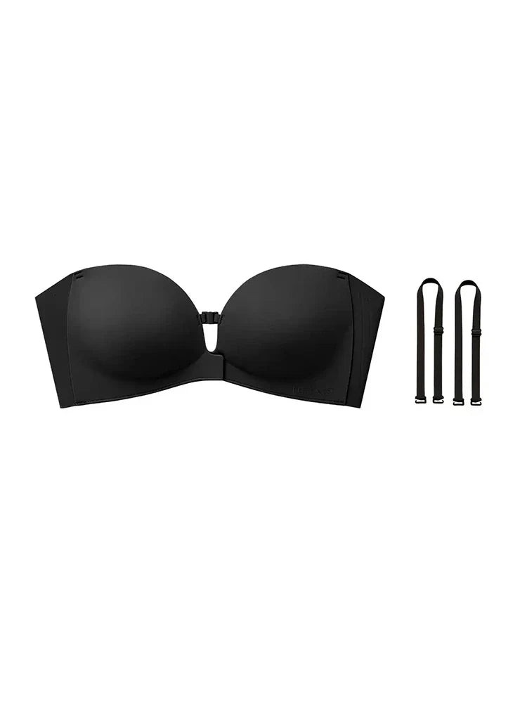 OwBra Strapless Front Closure Push-Up Bra