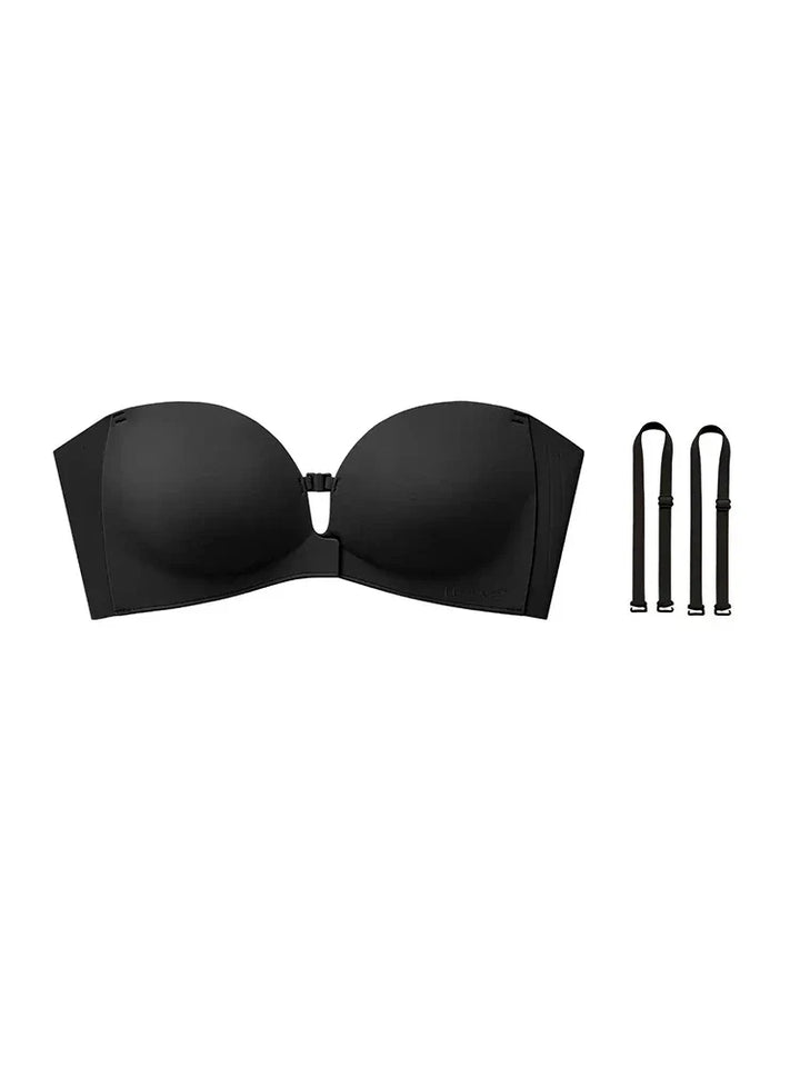 OwBra Strapless Front Closure Push-Up Bra