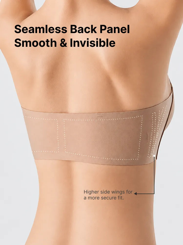 OwBra Strapless Front Closure Push-Up Bra