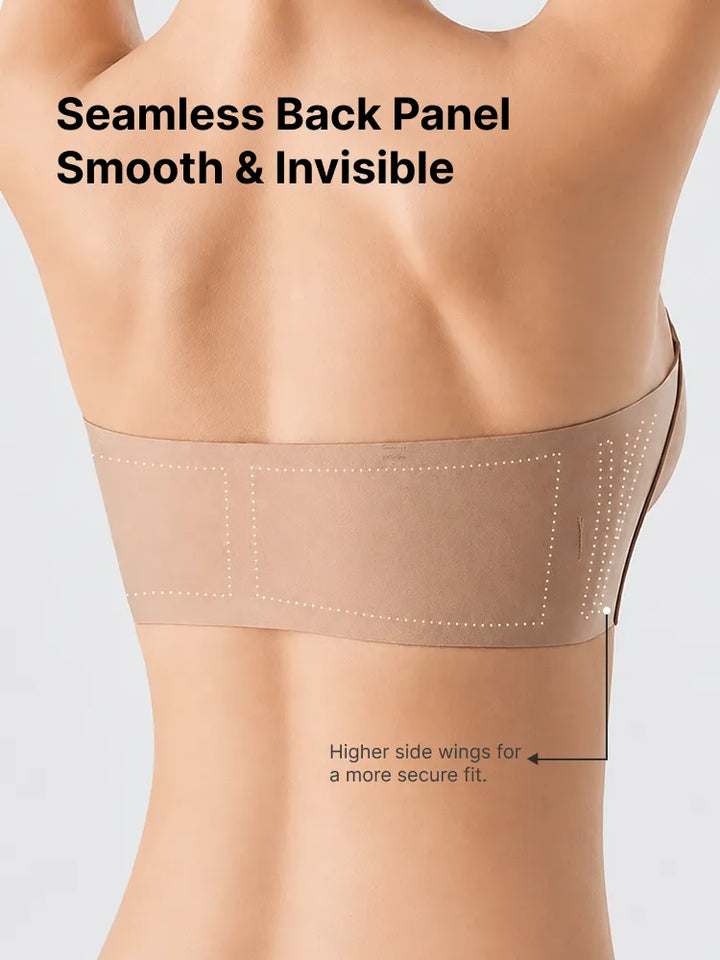 OwBra Strapless Front Closure Push-Up Bra