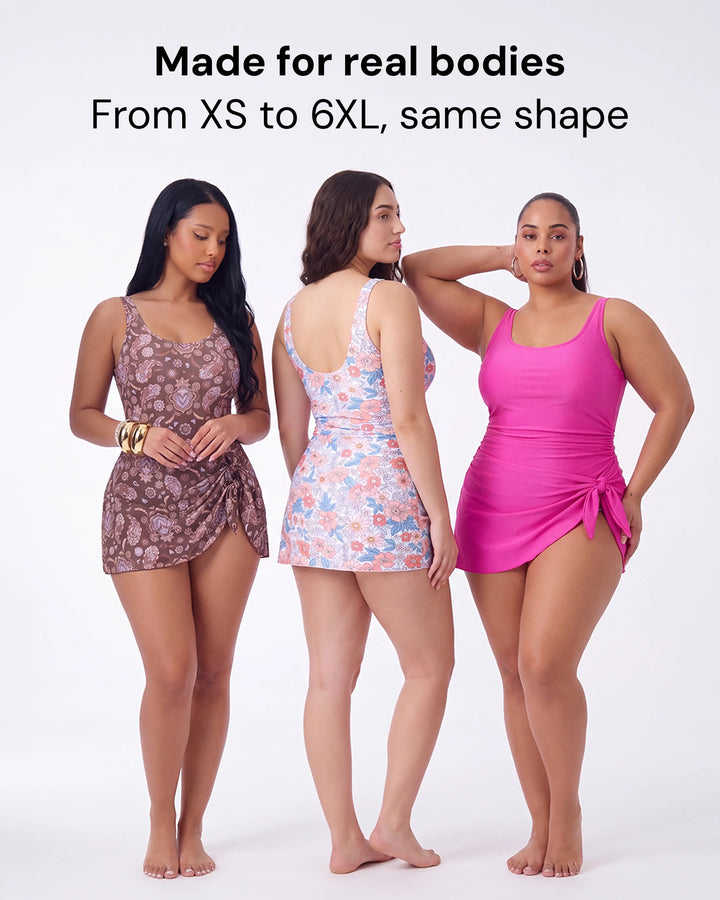 HeyDress 2-in-1 Sculpting Swim Dress